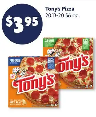 Family Dollar Tony's Pizza offer