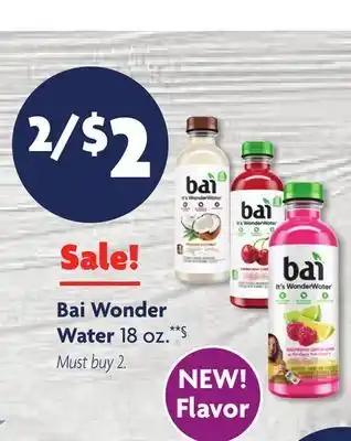 Family Dollar Bai Wonder Water offer