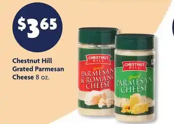 Family Dollar Chestnut Hill Grated Parmesan Cheese offer