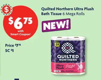 Family Dollar Quilted Northern Ultra Plush Bath Tissue offer