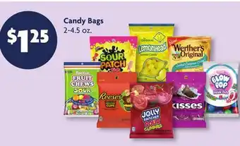 Family Dollar Candy Bags offer