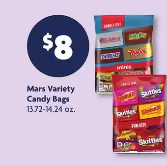 Family Dollar Mars Variety Candy Bags offer