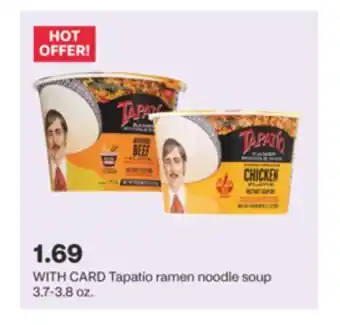 CVS Tapatío ramen noodle soup 3.7-3.8 oz offer