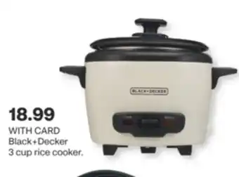 CVS Black + Decker 3 cup rice cooker offer