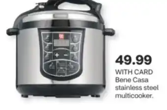 CVS Bene Casa stainless steel multicooker offer