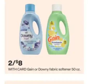 CVS Gain or Downy fabric softener 50 oz offer