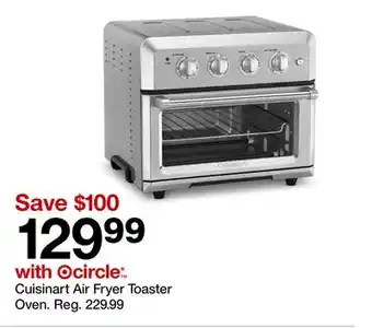 Target Cuisinart Air Fryer Toaster Oven offer