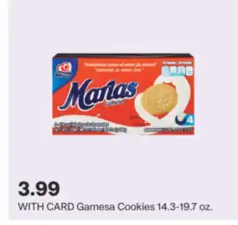 CVS Gamesa Cookies 14.3-19.7 oz offer