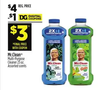 Dollar General Mr. Clean Multi-Purpose Cleaner offer