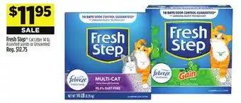 Dollar General Fresh Step Cat Litter offer