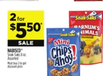 Dollar General NABISCO Snak-Saks offer