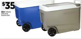 Dollar General Igloo Wheelie Cooler offer