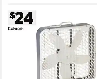 Dollar General Box Fan offer