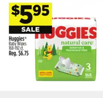 Dollar General Huggies Baby Wipes offer