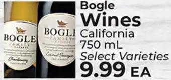 Sunset Foods Bogle Wines offer