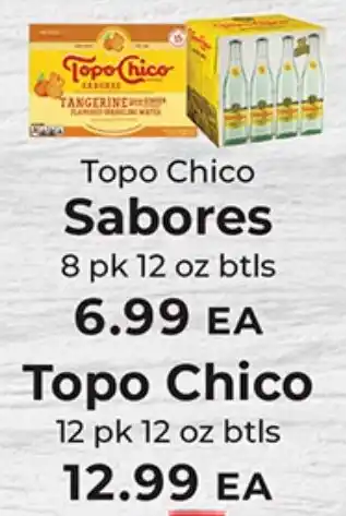 Sunset Foods Topo Chico Sabores offer