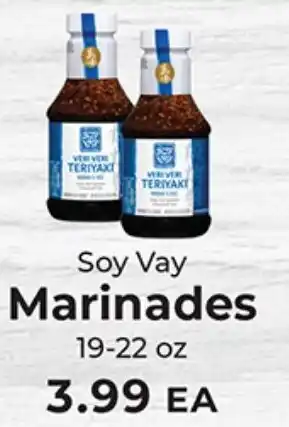 Sunset Foods Soy Vay Marinades offer