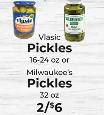 Sunset Foods Vlasic Pickles offer