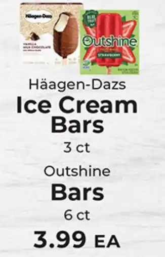 Sunset Foods Häagen-Dazs Ice Cream Bars offer
