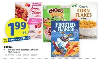 Lidl cereal offer