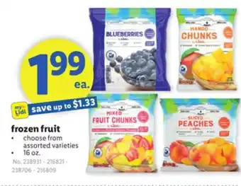 Lidl frozen fruit offer