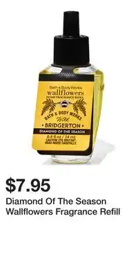 Bath & Body Works Diamond Of The Season Wallflowers Fragrance Refill offer