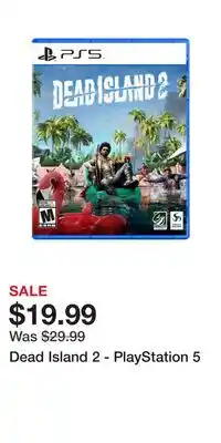 Game Stop Dead Island 2 - PlayStation 5 offer