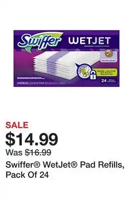 Office Depot Swiffer WetJet Pad Refills, Pack Of 24 offer