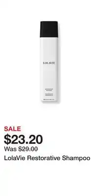 Ulta Beauty LolaVie Restorative Shampoo offer