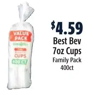 Seven Mile Market Best Bev 7oz Cups offer