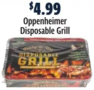 Seven Mile Market Oppenheimer Disposable Grill offer