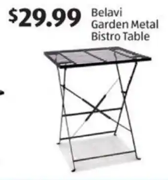 Aldi Belavi Garden Metal Bistro Table offer