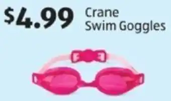 Aldi Crane Swim Goggles offer