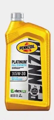 Select Pennzoil Motor Oil, 1 Qt