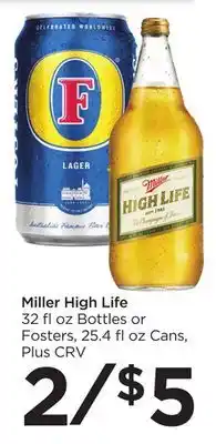 Food 4 Less Miller High Life offer