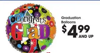 Ralphs Graduation Balloons offer