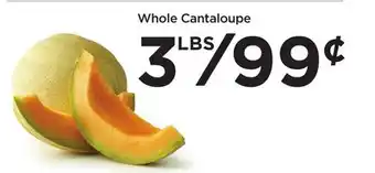 Food 4 Less Whole Cantaloupe offer