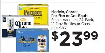 Food 4 Less Modelo, Corona, Pacifico or Dos Equis offer