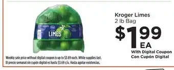 Food 4 Less Kroger Limes offer