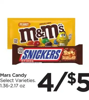 Food 4 Less Mars Candy offer