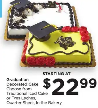 Food 4 Less Graduation Decorated Cake offer