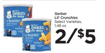 Food 4 Less Gerber Lil' Crunchies offer