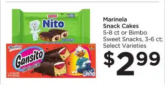 Food 4 Less Marinela Snack Cakes offer