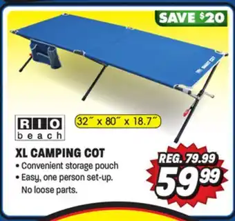 Big 5 Rio Gear XL Camping Cot offer