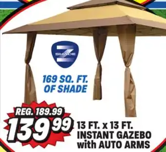 Big 5 Z-Shade 13' x 13' Instant Gazebo with Auto Arms offer