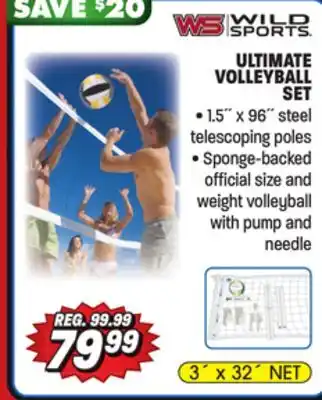 Big 5 Wild Sports Ultimate Volleyball Set offer