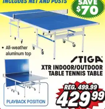 Big 5 Stiga XTR Indoor/Outdoor Table Tennis Table offer