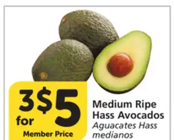 Albertsons Medium Ripe Hass Avocados offer