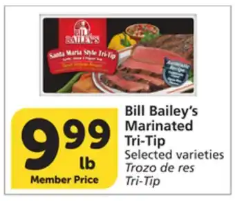 Albertsons Bill Bailey's Marinated Tri-Tip offer