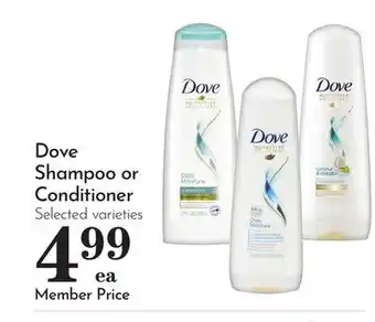 Pavilions Dove Shampoo or Conditioner offer